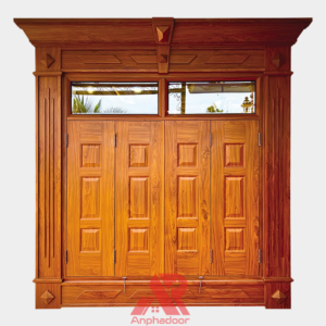 Cửa Sổ Thép Vân Gỗ CS4-K.CS4