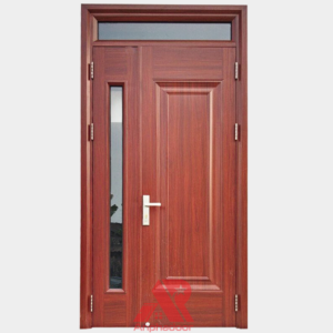 Cửa Thép Vân Gỗ 2 Cánh Lệch A21-K.H10-K